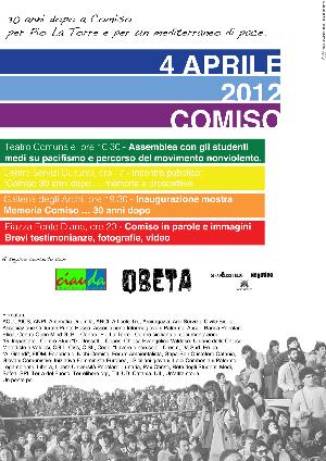 A Comiso 30 anni dopo