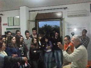 Iniziativa di un gruppo di alunni del Liceo Scientifico Statale G. B. Odierna” di Palma di Montechiaro (AG)