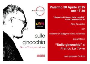 Presentazione del libro ''Sulle ginocchia'' <i>di Franco La Torre</i>