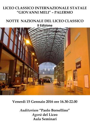 Notte Bianca al Liceo Classico