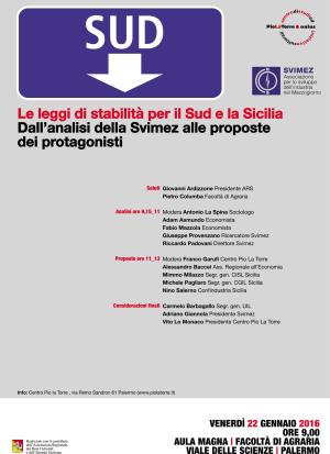 Le leggi di stabilità per il Sud e la Sicilia