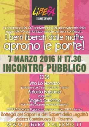 I beni liberati dalle mafie aprono le porte