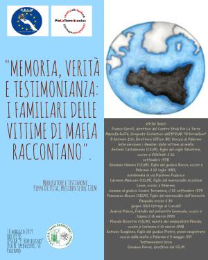 MEMORIA, VERITÀ E TESTIMONIANZA: I FAMILIARI DELLE VITTIME DI MAFIA RACCONTANO