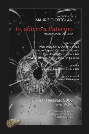 Presentazione del libro «io, sbirro a Palermo» <i>di Maurizio ORTOLAN</i>